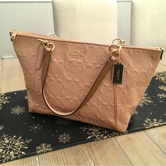 Coach Awesome!!!! Ava Tote In Signature Leather - Picture 2 of 11